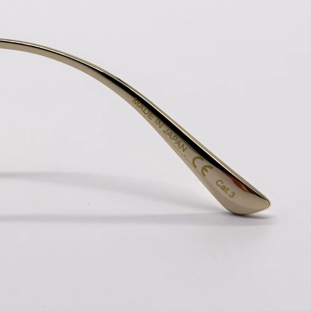 NEW GUCCI GG0336S 003 UNISEX AVIATOR SUNGLASSES GUCCI - Picture 9 of 10